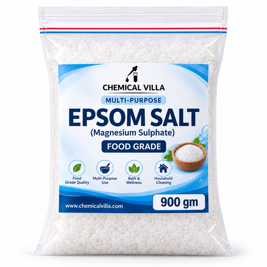Epsom Salt Food Grade (Magnesium Sulphate) β 450g & 900g | Chemical Villa