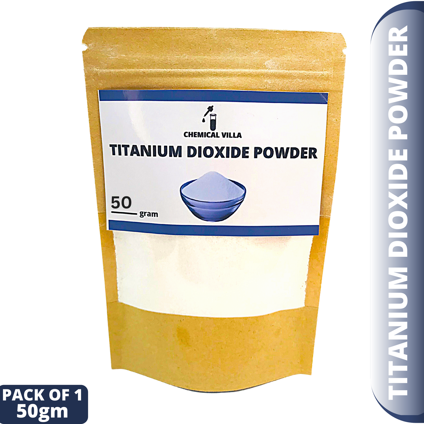 Bright White Titanium Dioxide 50gm - Enhance Your Formulations - Chemical Villa