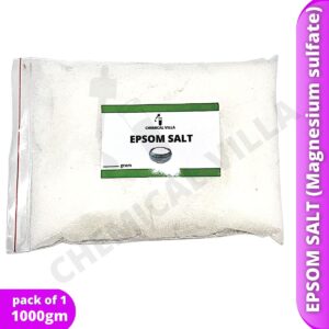 Epsom Salt 1000 gram– Epsom Salt With Crystals For Plants/bath/ multi purpose salt - Chemical Villa