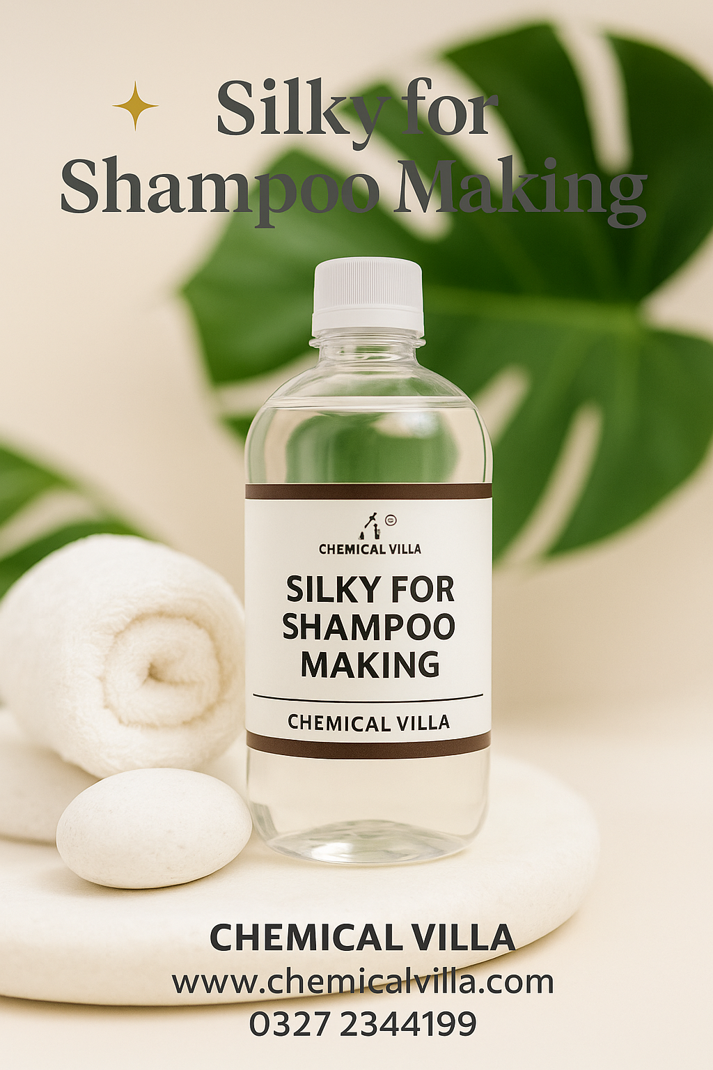 Silky Ingredient for Shampoo – Smooth & Shine Enhancer 450 g | Chemical Villa