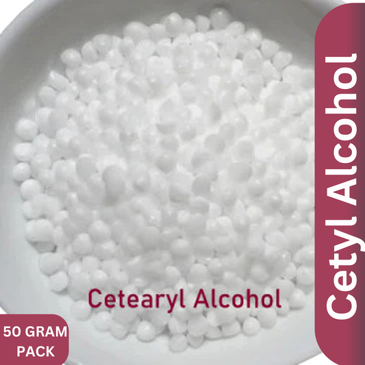 Cetyl Alcohol 50gram  – Premium Cosmetic Emulsifier & Thickener - Chemical Villa