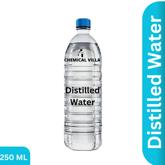 Distilled Water Cosmetics grade 250 ML - 100% Pure Distilled Water | Best for Making Cosmetics and Beauty Products - Chemical Villa