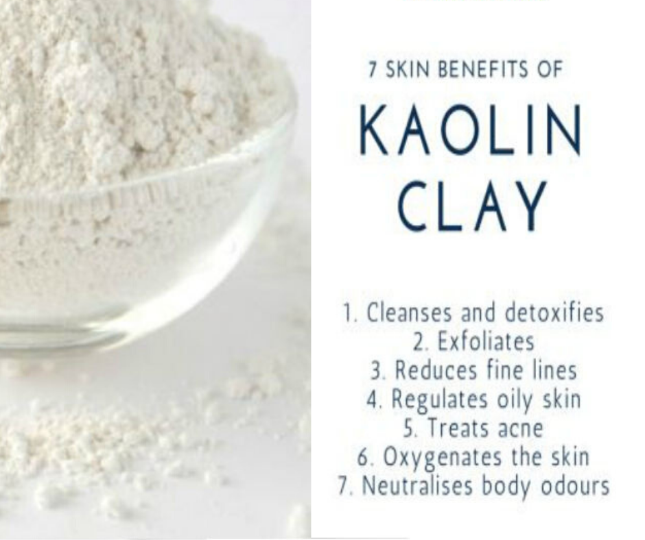 Bundle of 3 Kaolin Clay Powder+Multani Mitti Mask Powder+calamine Pink Clay Powder for Face Pack 100% pure Natural & Organic/3 in 1 pack bundle - Chemical Villa
