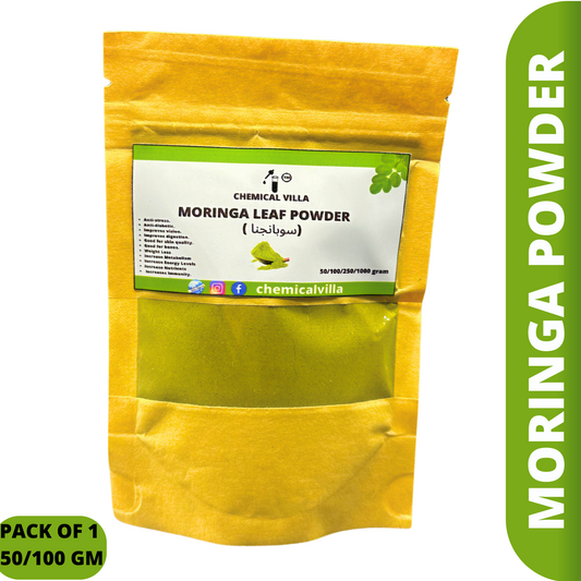 Moringa Powder/100% Pure & Organic 50 Grams/100 Gram- |Moringa Oleifera Powder /Moringa Super Food/Improve Digestive System, Boost Immune System - Chemical Villa