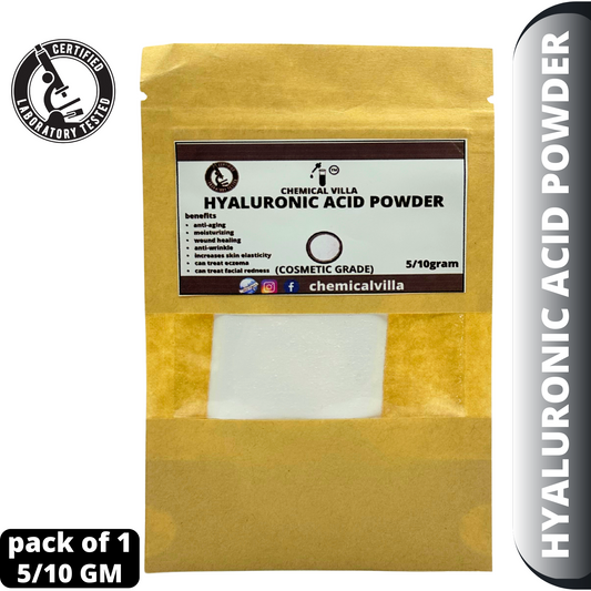 PURE HYALURONIC ACID POWDER LAB TESTED APPROVED 5g/10 g - Chemical Villa