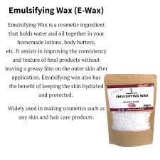 Pure Emulsifying Wax cosmetic grade 50 gram - Chemical Villa