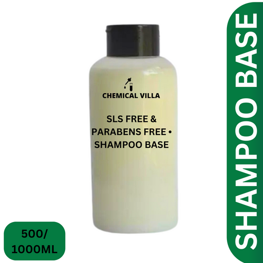 "Premium Shampoo Base 450ml/900ML Now Available – Sulfate-Free, Paraben-Free, Ready for Customization" - Chemical Villa