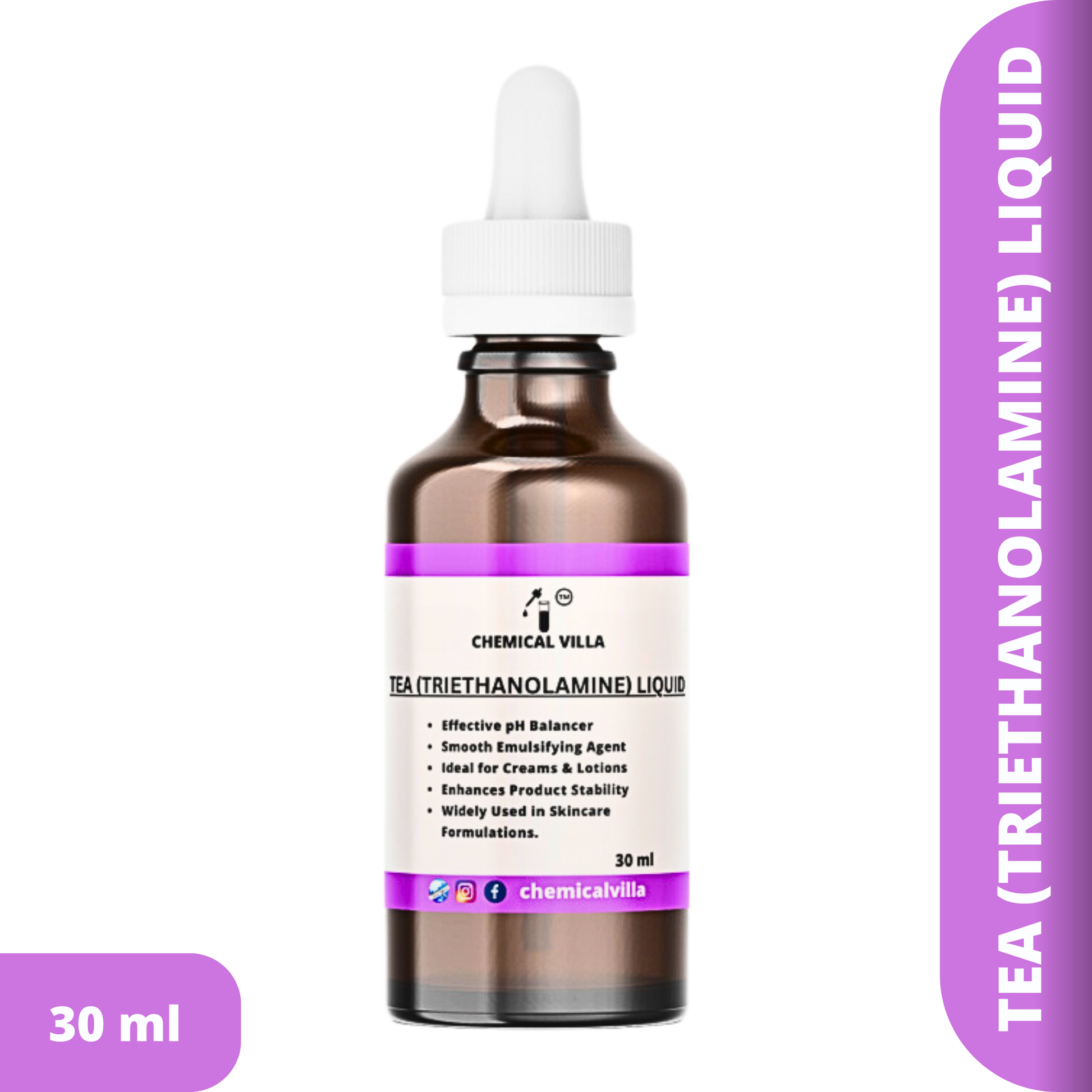 TEA (Triethanolamine) Liquid - Chemical Villa