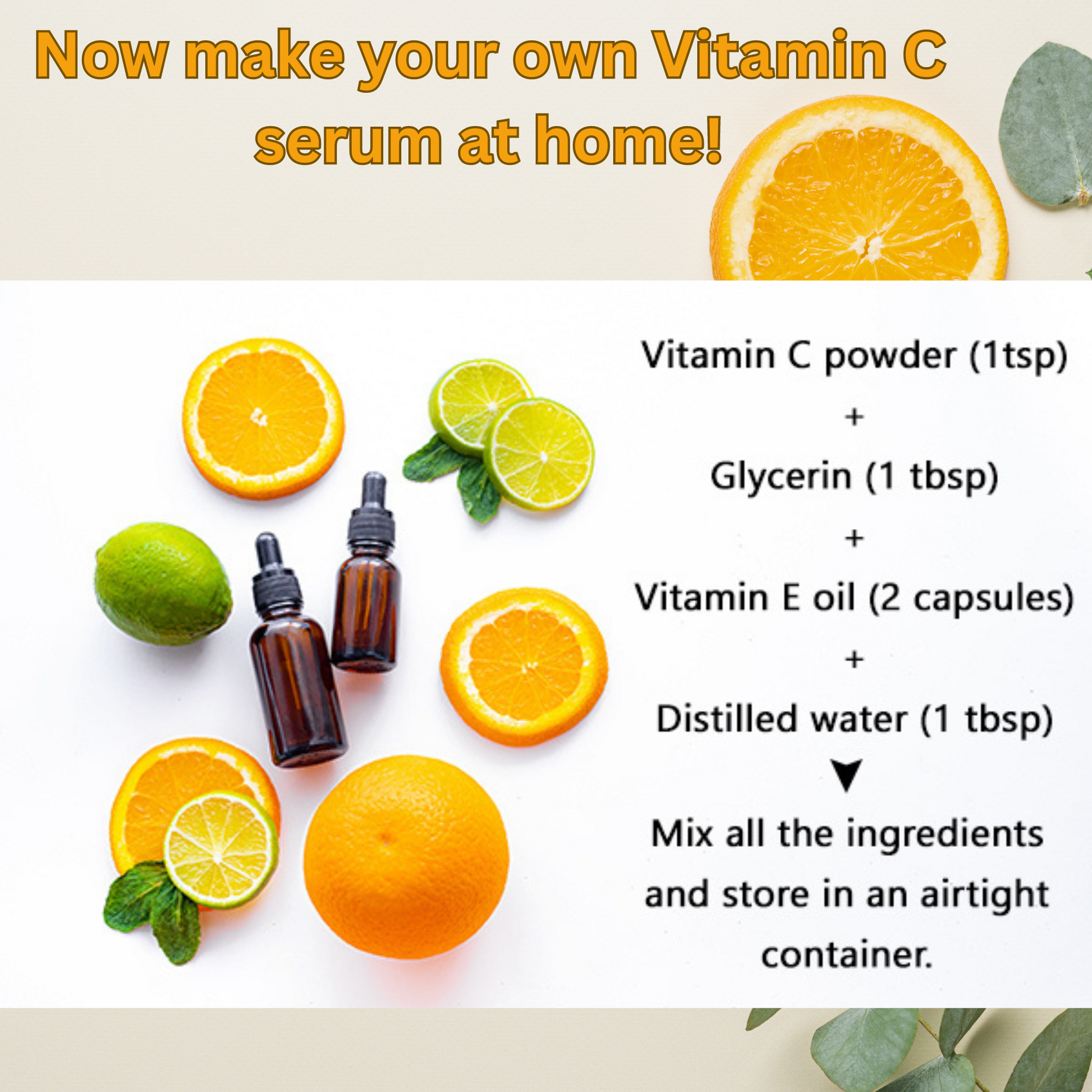 Vitamin C Powder 50g (L-Ascorbic acid) cosmetic and food grade lab tested approved - Chemical Villa