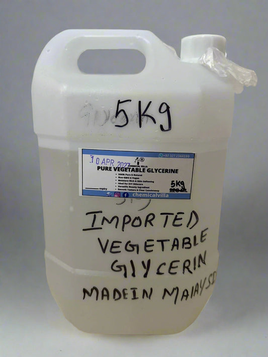 Bulk Vegetable Glycerin – Imported from Malaysia | 99.7% Pure USP Grade