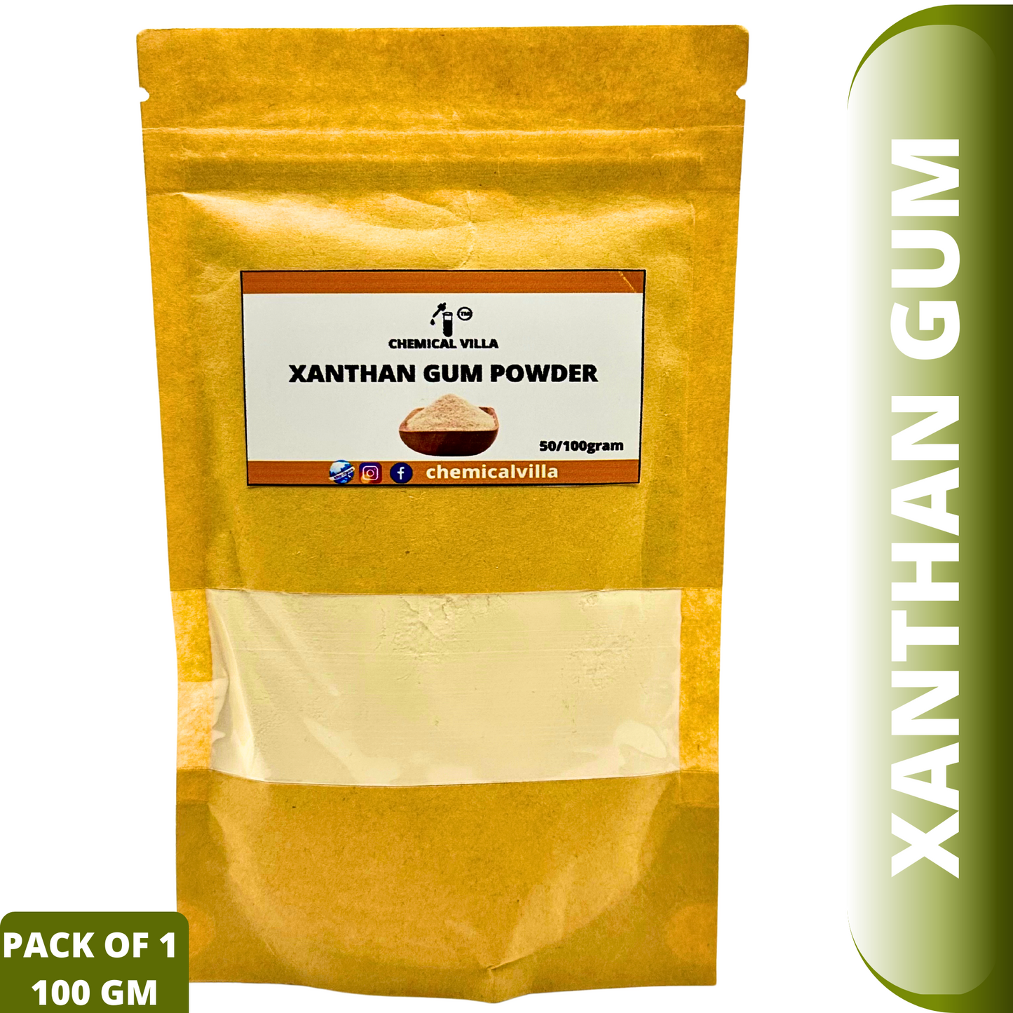 Xanthan Gum 50g/100g ,xanthan gum food grade for baking - Chemical Villa