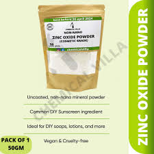 Zinc Oxide Powder (non-nano poweder) 50 gram (Sunscreen Powder) - Chemical Villa