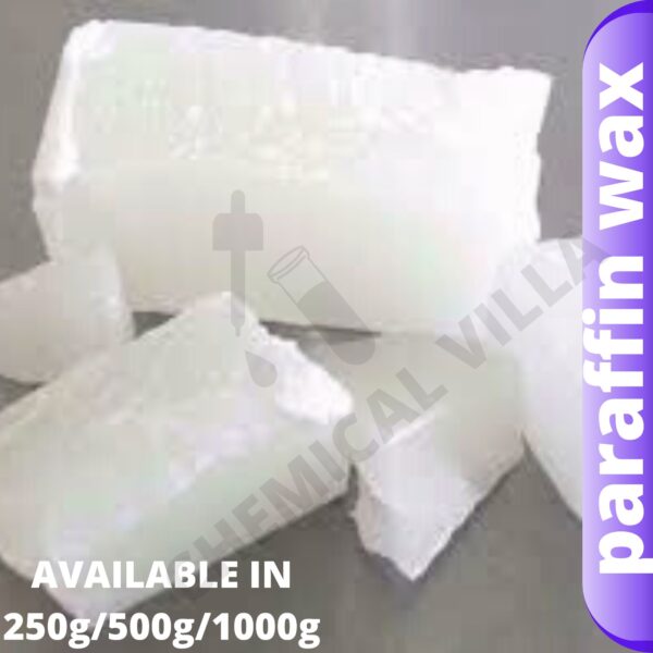 fully refined Paraffin Wax hard made in taiwan 500gram/1000 gram - Chemical Villa