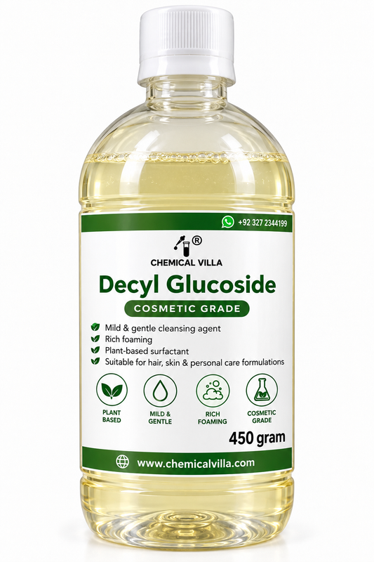 Decyl Glucoside 450g | Cosmetic Grade Plant-Based Surfactant | Chemical Villa