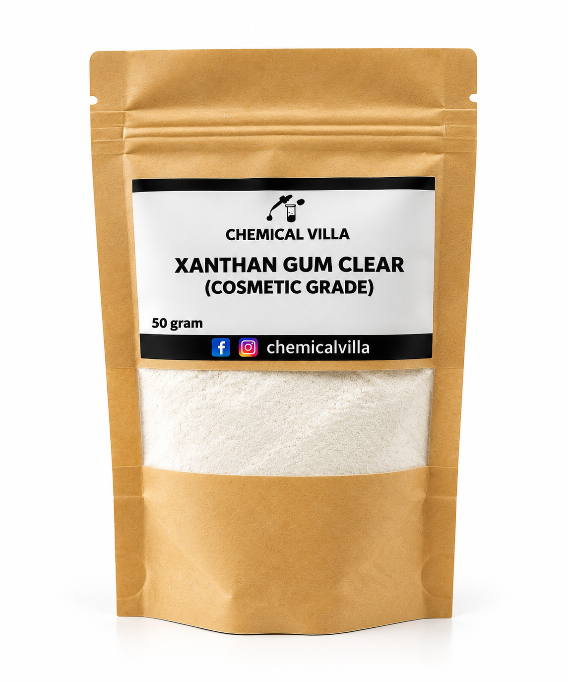 XANTHAN GUM CLEAR (COSMETIC GRADE ) 50 GRAM