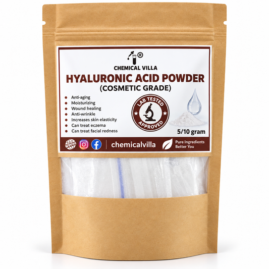 Pure Hyaluronic Acid Powder (Lab Tested) 5g / 10g | Chemical Villa