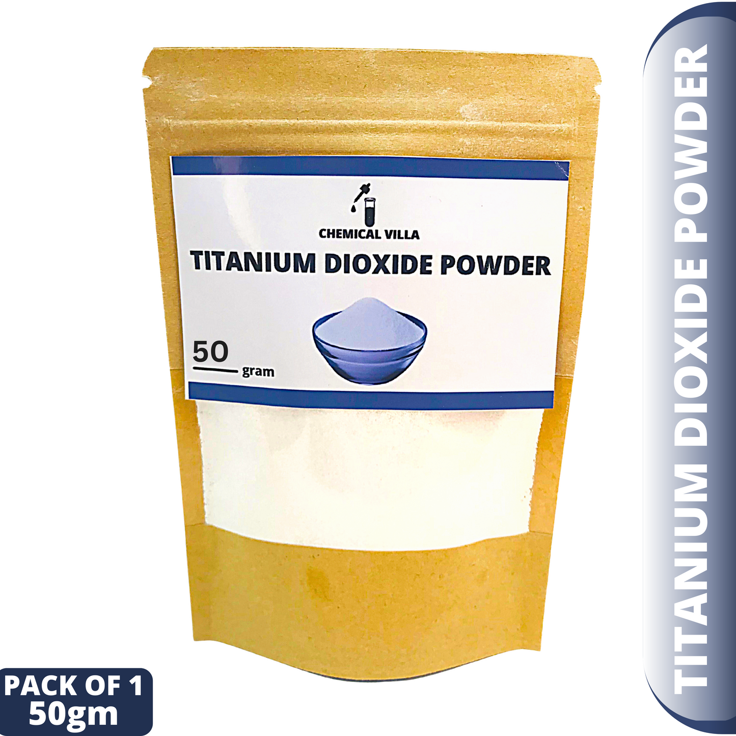 Bright White Titanium Dioxide 50gm - Enhance Your Formulations