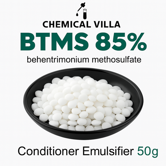 BTMS-85 (Behentrimonium Methosulfate)50 gram – Authentic Hair Conditioner Emulsifier | Chemical Villa Pakistan