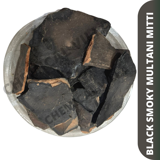 BLACK SMOKY MULTANI MITTI 500G/1 KG PACK - Chemical Villa