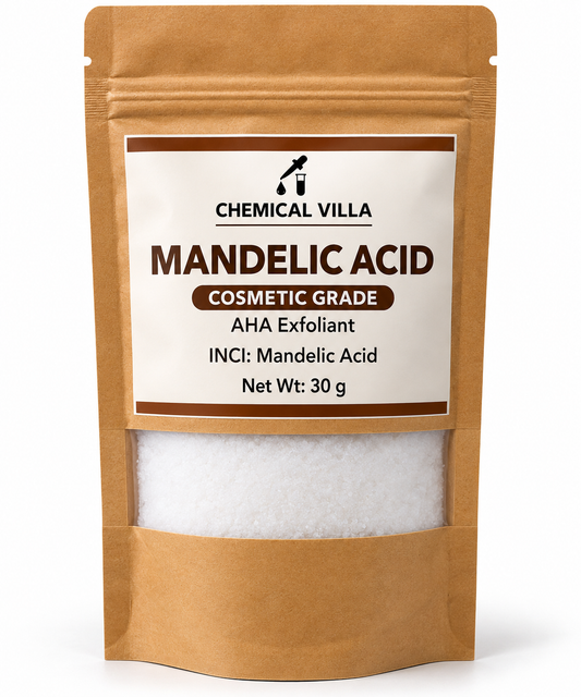 Mandelic Acid – 30 g | Cosmetic-Grade AHA Exfoliant | Chemical Villa