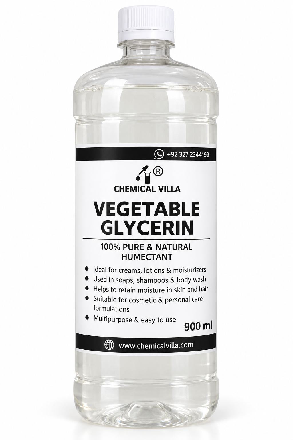 "Pure Vegetable Glycerine 250/900gram–(made in Malaysia) Premium Quality for Skincare & DIY Beauty