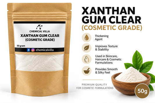 XANTHAN GUM CLEAR (COSMETIC GRADE ) 50 GRAM