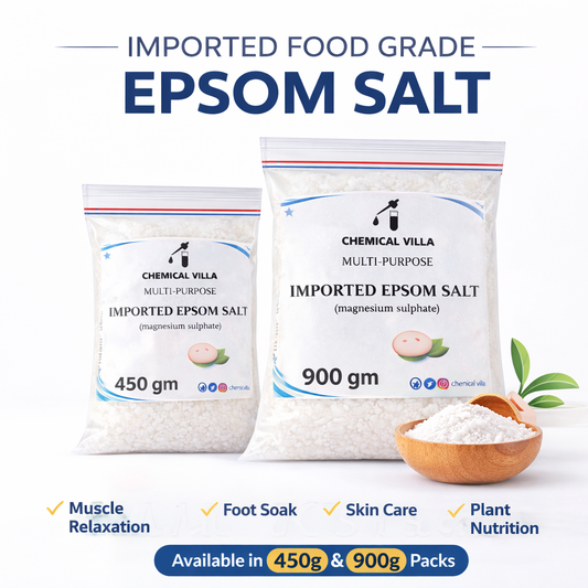 Epsom Salt 900 | Crystal Epsom Salt for Plants, Bath & Multi-Purpose – Chemical Villa