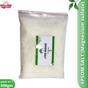 "Epsom Salt 500g - Natural Mineral Fertilizer | Magnesium Sulfate