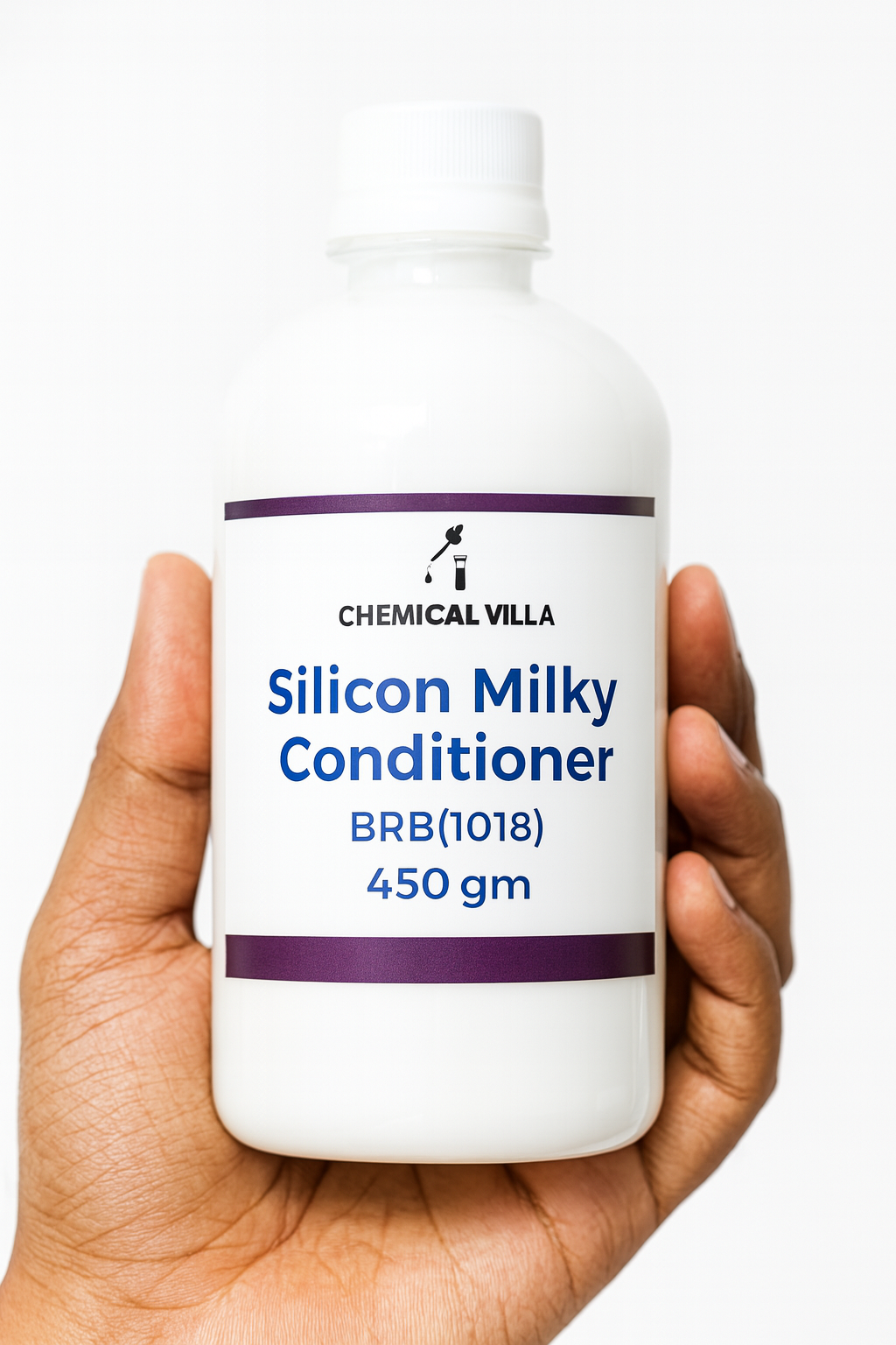 Silicon Milky Hair Conditioner 450g | BRB 1018 Silicone Blend | Smooth, Shiny & Detangling Formula – Chemical Villa