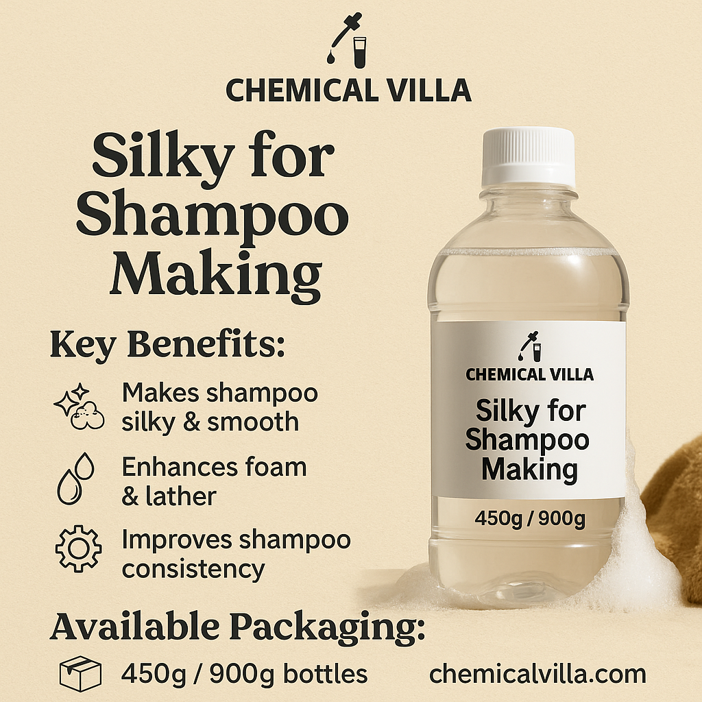 Silky Ingredient for Shampoo – Smooth & Shine Enhancer 450 g | Chemical Villa