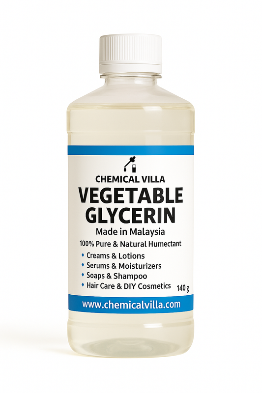 "Pure Vegetable Glycerine 140/900gram–(made in Malaysia) Premium Quality for Skincare & DIY Beauty