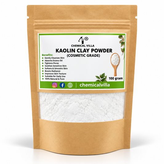 Kaolin Clay Powder 100g - 100% Natural Cooling Clay Mask Powder for Skin