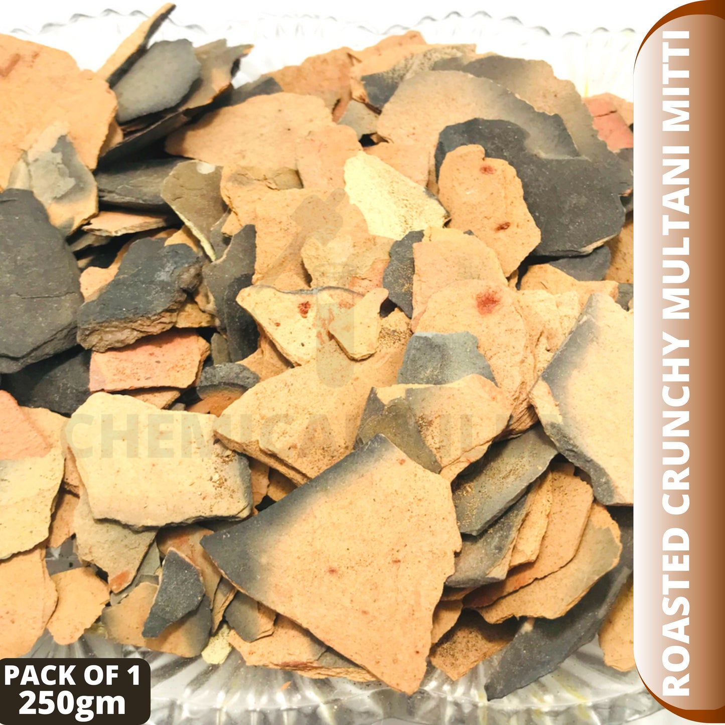 roasted crunchy multani mitti 500 gram | 1 kg - Chemical Villa