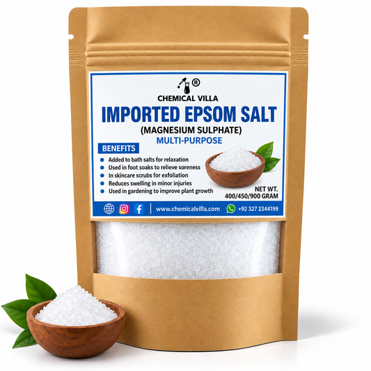 Premium Imported Epsom Salt 400g | Relaxing Bath Salt – Premium Quality for Bath & Skincare