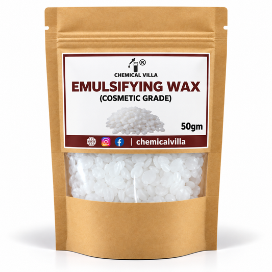 Pure Emulsifying Wax (Cosmetic Grade) 50g | Chemical Villa