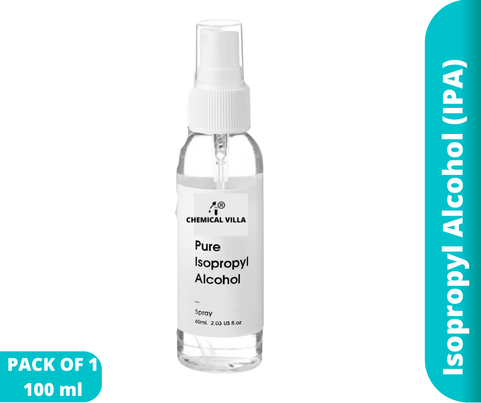 Isopropyl Alcohol (IPA) 100 ml – High-Purity Solvent for DIY Projects..Perfect for Formulations and Sanitization - Chemical Villa