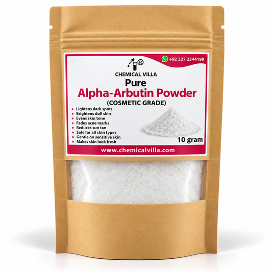 Pure Alpha-Arbutin Powder 10g - Skin Brightening, Dark Spot Corrector, Natural Ingredient