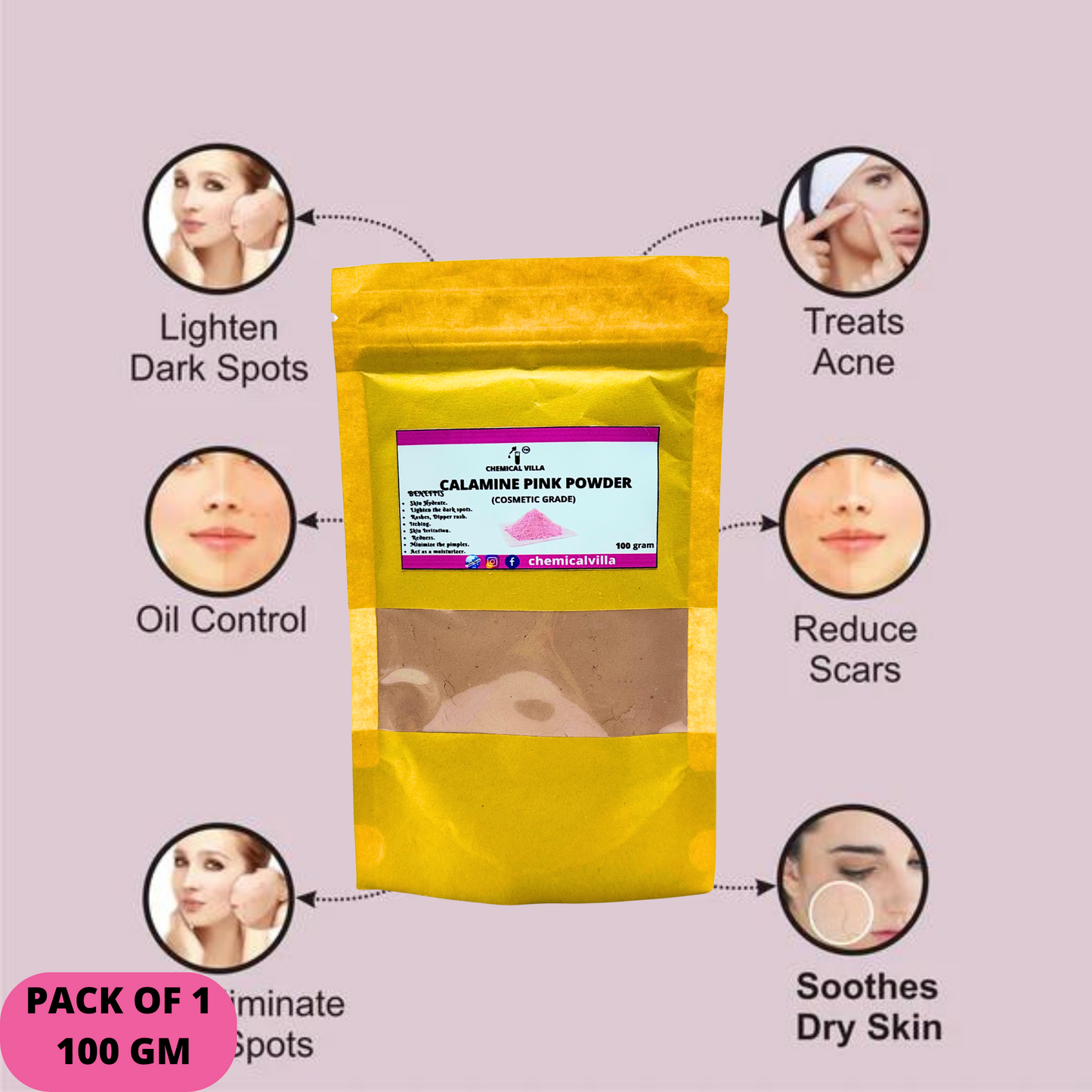 Calamine Pink Powder 100g