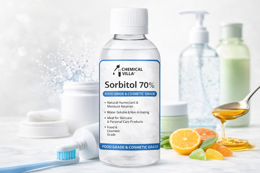 Sorbitol 70% Liquid | Food Grade & Cosmetic Grade Humectant –450 gram Chemical Villa
