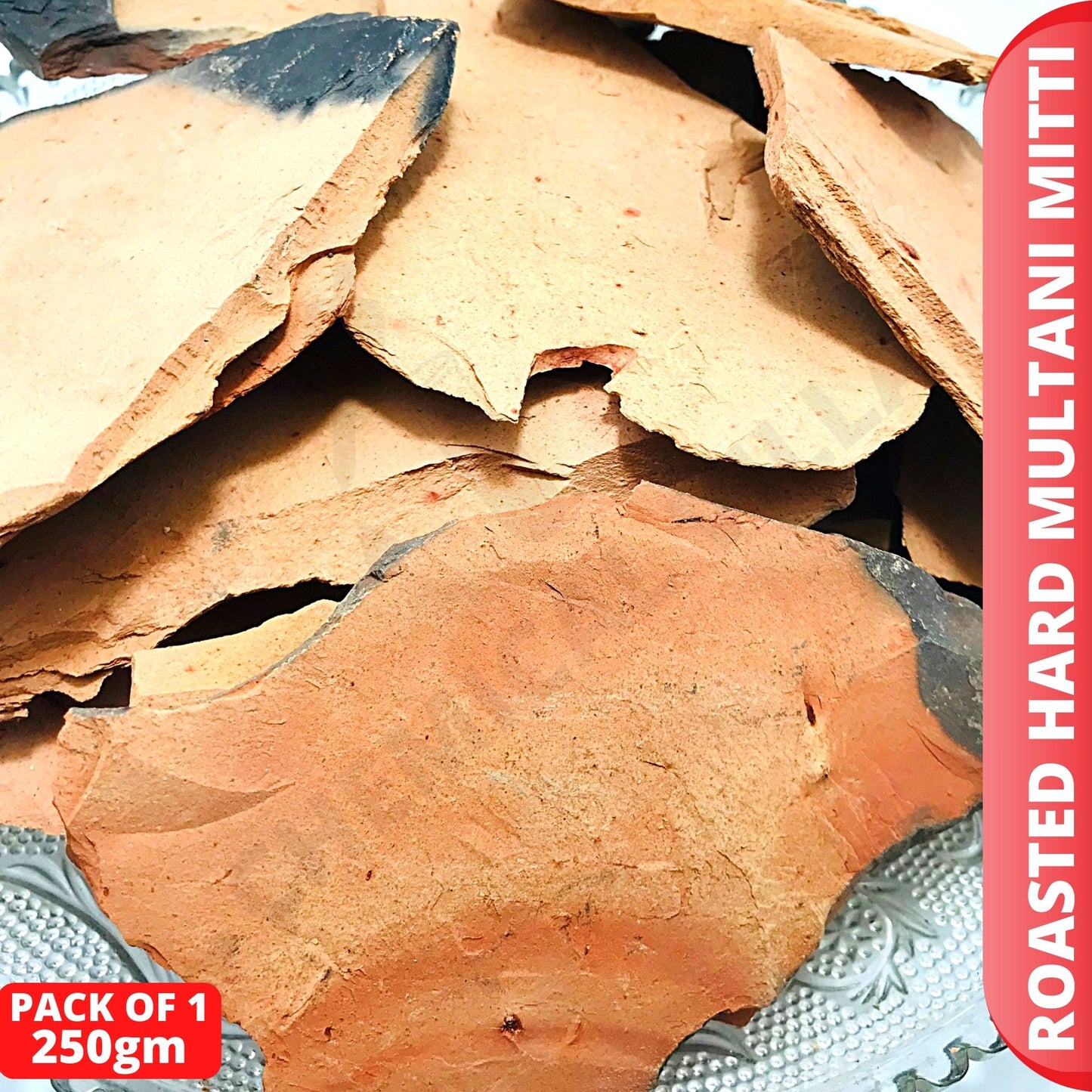 Hard roasted multani mitti 500 gram /1 kg