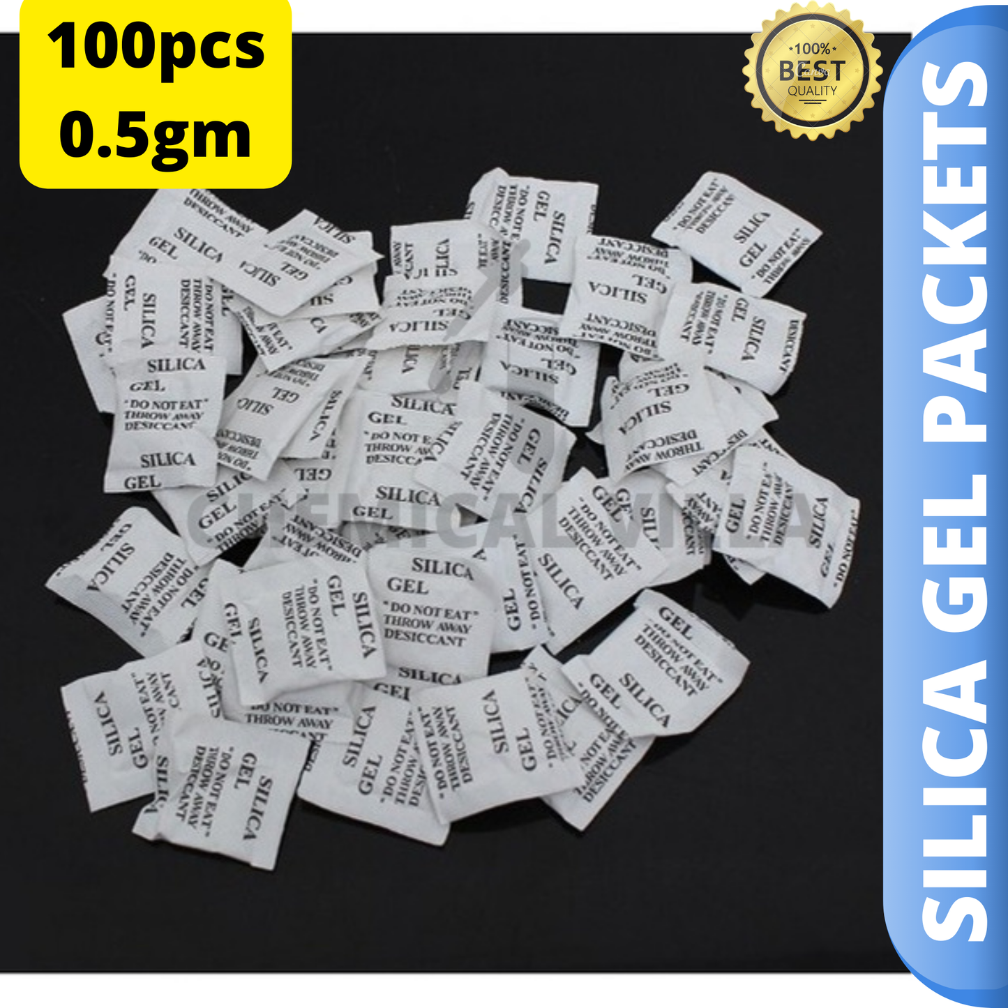 Silica gel desiccant 0.5 gram 100/500 pcs