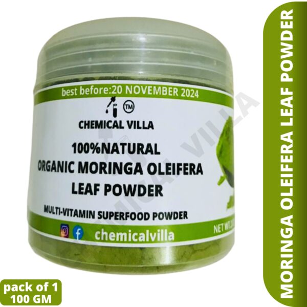 Organic Moringa Powder 100 Gm jar